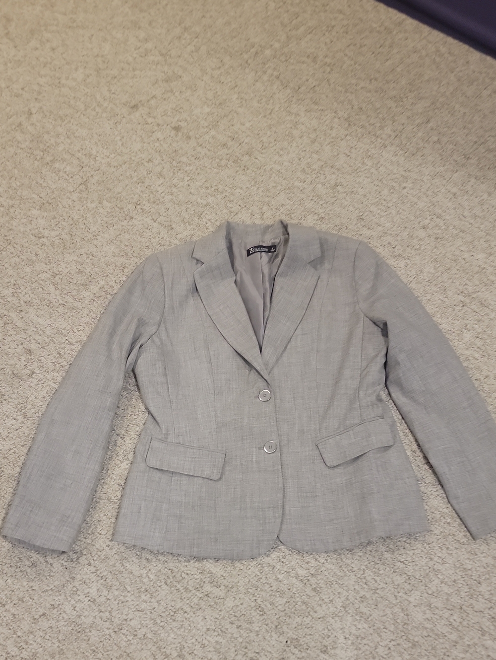 New York & Company Light Gray Women's Blazer